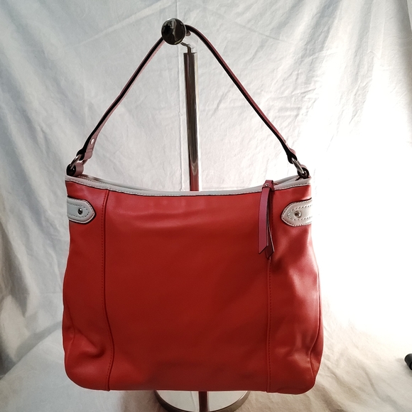Coach Smooth Leather color block Shoulder Bag - Picture 9 of 11